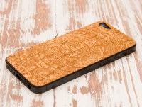 Чехол для iPhone 5/5S Carved Aztec Calendar - Cherry