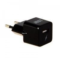 Зарядное устройство Just Atom USB Wall Charger 1A черное