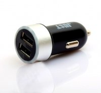 Автомобильное зарядное устройство Just Motion Dual USB Car Charger 2.4A черное