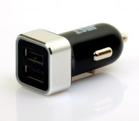 Автомобильное зарядное устройство Just Storm Dual USB Car Charger 3.4A черное