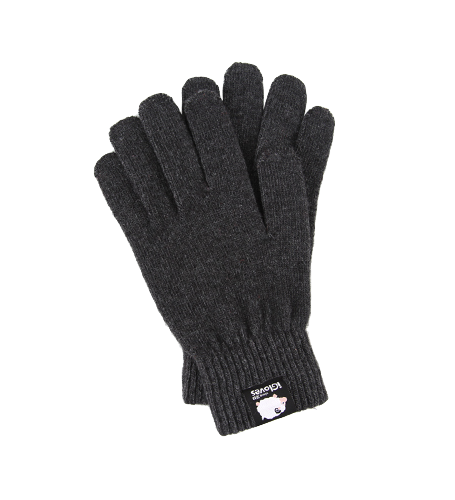 Перчатки для сенсорных телефонов, iPhone/Android - iGloves шерстяные Темносерые