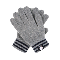 Перчатки для сенсорных телефонов, iPhone/Android - iGloves шерстяные Серый / Синий