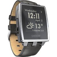 Умные часы Pebble Steel Smartwatch Серебряные